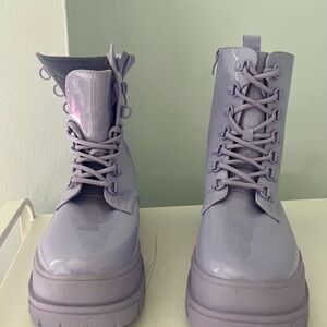 Forever 21 Lavender Ankle Boots